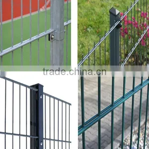 25X200 Double Wire Fence Panel Welded Wire Fence Panel thumbnail-2