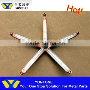 Ningbo OEM Factory Aluminum Die Casting Office Chair Wheel Base thumbnail-1