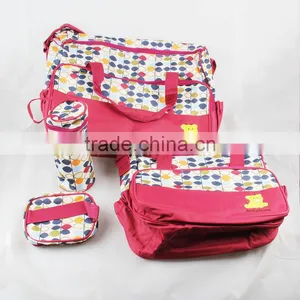 2016 Hot Sale Portable 5 Pcs Best Baby Bag Set Mummy Bags thumbnail-3