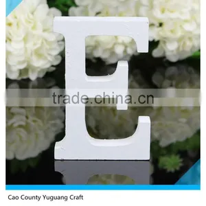 White Wooden Letters Bridal Wedding Birthday Home Wood Letter Names Decoration thumbnail-4