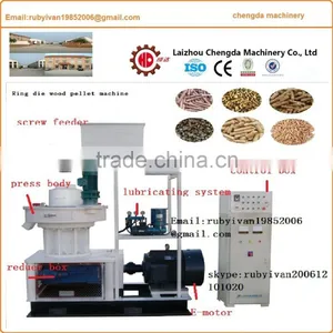 Ring Die Wood Pellet Machine , Straw Pellet Machine, Animal Feed Pellet Machine thumbnail-1