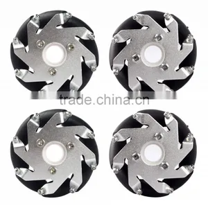 A Set of 60mm Mecanum Wheels Compatible for LE GO(4 Pcs/Pack) 14144 thumbnail-2
