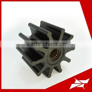 Nikkiso Eiko F50CBC Pump Rubber Impeller for Isuzu Marine Engine Use thumbnail-1