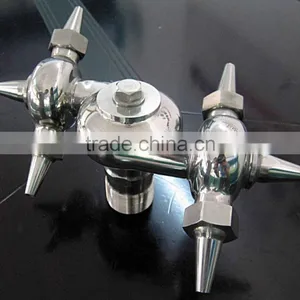 Threaded and Bolted Steel Dual Revalveel Cleaner/Rotary Spray Ball Cleaner thumbnail-2