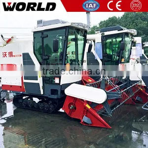 4LZ-4.0E 88HP Rotary Auger Small Mini Rice Combine Harvester thumbnail-4