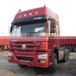 Beautiful Color Sinotruk 380hp 6x4 Howo Towing Vehicle/ Tractor Truck thumbnail-4