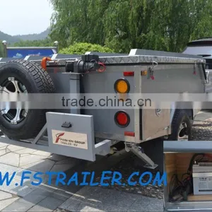 New Hard Floor Camper Trailer With Tent for Sale thumbnail-5