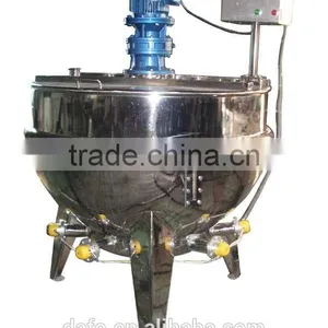 50L-500L Stainless Steel Vertical Double Jacketed Kettle thumbnail-2