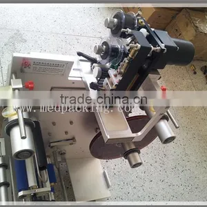 SL130 Double Sides Round Bottle Labelling Machine Double Sides Sticker Labeller thumbnail-3