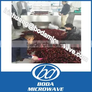 Industrial Automatic Continuous Microwave Red Chilli Dryer thumbnail-1