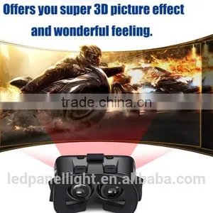 High Quality Cardboard vr Viewe 3D VR Virtual Reality Headset 3D Glasses Adjust Cardboard VR BOX For Any Smartphones IOS Android thumbnail-3
