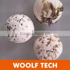 Bath Frizzer/ Bath Bombs Rose With Dry Flower Bath Bomb thumbnail-5
