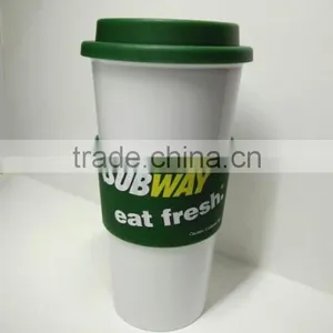 Customized 16oz Iml Plastic Coffee Mug thumbnail-1