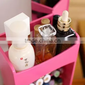 Stand Plastic Makeup Cosmetic Organizer Display Stand Holder Box, Seven-tire thumbnail-3