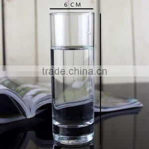 Straight Round Drinking Glass Cup thumbnail-3