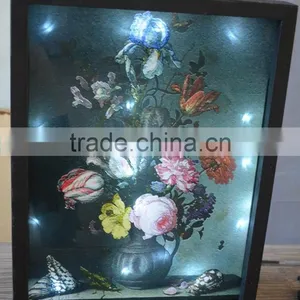 2016 New Style LED Lighted Wooden Picture Frame With Inductive Switch thumbnail-2