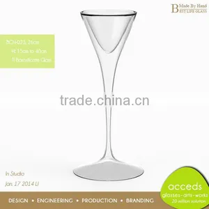 Promotion Stylish Handmade Pyrex Glass Candlesticks Wholesale thumbnail-1