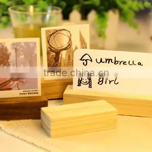 Zakka Creative Wooden Photo Clip thumbnail-1