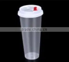 Water Cup PP Cup Plastic Cup 700ML Transparent Drink Cup Disposable Cup Injection With Lid thumbnail-2