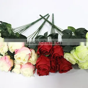 SJ-L0583 Rosa Artificial Fabricados na China thumbnail-1