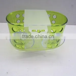 Bathroom Accessory With Sucker /plastic Bathroom Rack thumbnail-2