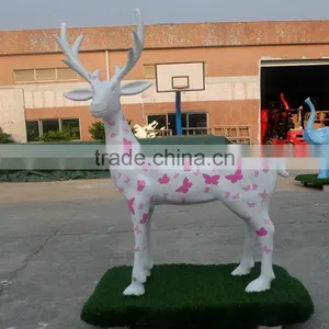 Fiberglass Reindeer Figure for Movie Cartoon thumbnail-1