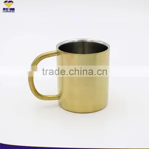 Double Wall Stainless Steel Coffee Cup , Food Grade Durable Safe thumbnail-1
