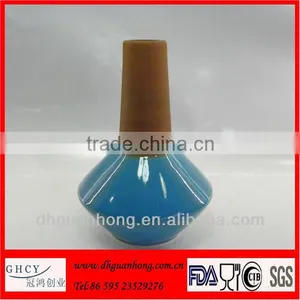 Decorative Ceramic Blue Vase thumbnail-1