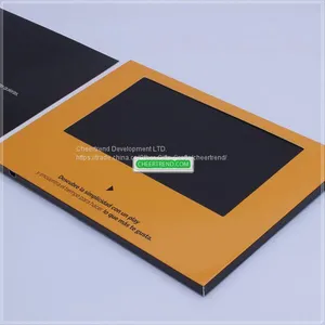 High Lamination LCD Video Brochure / Video Greeting Cards With Touch Screen thumbnail-1