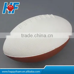 American Soccer Customized Logo Print PU Foam Rugby Ball for Outdoor Activity thumbnail-1