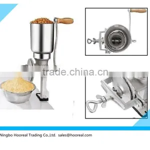 Nut Coffee Burr Grinder Mill Hand Crank Operated Grinding Machine Wheat Grain thumbnail-1