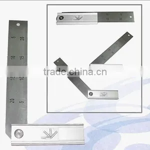250mm Tri Angle Square Ruler (Auto-Lock Angle Square) thumbnail-1