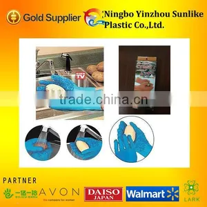 PVC Potato Taro Vegetable Peeling Glove (Pair)as Seen on tv thumbnail-1