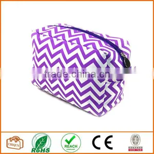 Make-Up Cosmetic Tote Bag Carry Case (Purple) thumbnail-1