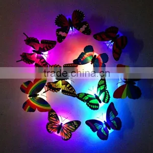 Color Changing Beautiful Cute Butterfly LED Night Light Lamp thumbnail-2