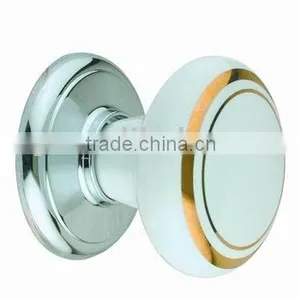 White Ceramic Drawer Knob thumbnail-1