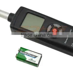 Large LCD Digital Thermometer Temperature Humidity Meter With Dew Point thumbnail-2