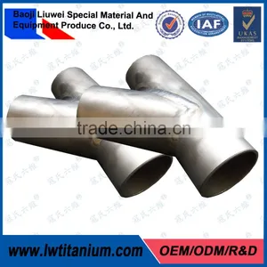 Outstanding Quality Titanium Reducing Tee on Outlet by LIUWEI thumbnail-1