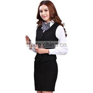 Flight Attendant Blouse And Skirt Cabin Crew Uniform thumbnail-4