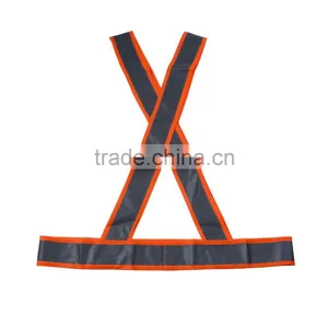 Printed Safety Warning Vest Hi Vis Reflection Vest thumbnail-2