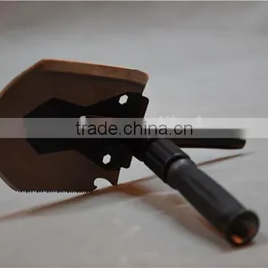 12 in 1 Multifunction Survival Shovel for Camping Chinese Military Spade thumbnail-5