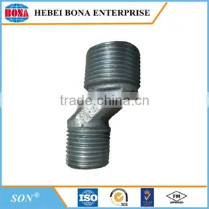 Malleable Cast Iron Eccentric Pipe Nipple With Tight Sealing thumbnail-1