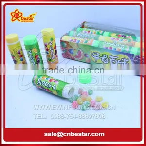Multi Fruit Bottle Packing Soft Chewing Candy thumbnail-1