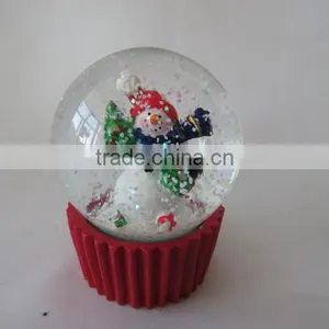 Crystal Balls Dollarma One Dollar Cheapest XMS Christamas Bear Deer Santa SnowFlake Glass 156118-15123 thumbnail-1