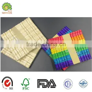 Colorful DIY Toys Craft Wooden Ice Cream Sticks thumbnail-6