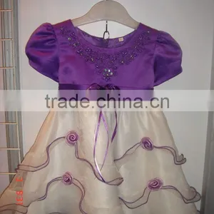Little Girl Prom Dress Small Girl Wedding Dress Lastest Design thumbnail-1