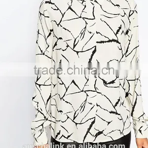 2016 High Quality Decent Long Sleeve Print Shirt Wholesale OEM Service thumbnail-3