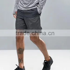 High Quality New Design Custom Drawstring Waistband 100% Polyester Gym Wear Men's Breathable Fashion Sport Running Shorts thumbnail-1
