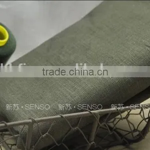 Hot Sale Army Green 100% Cotton Dyed Colored Canvas Fabric for Canvas Shoes thumbnail-5