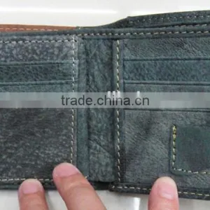 Fashion Hot Real Leather Patches Work Man Popular Notecase thumbnail-5